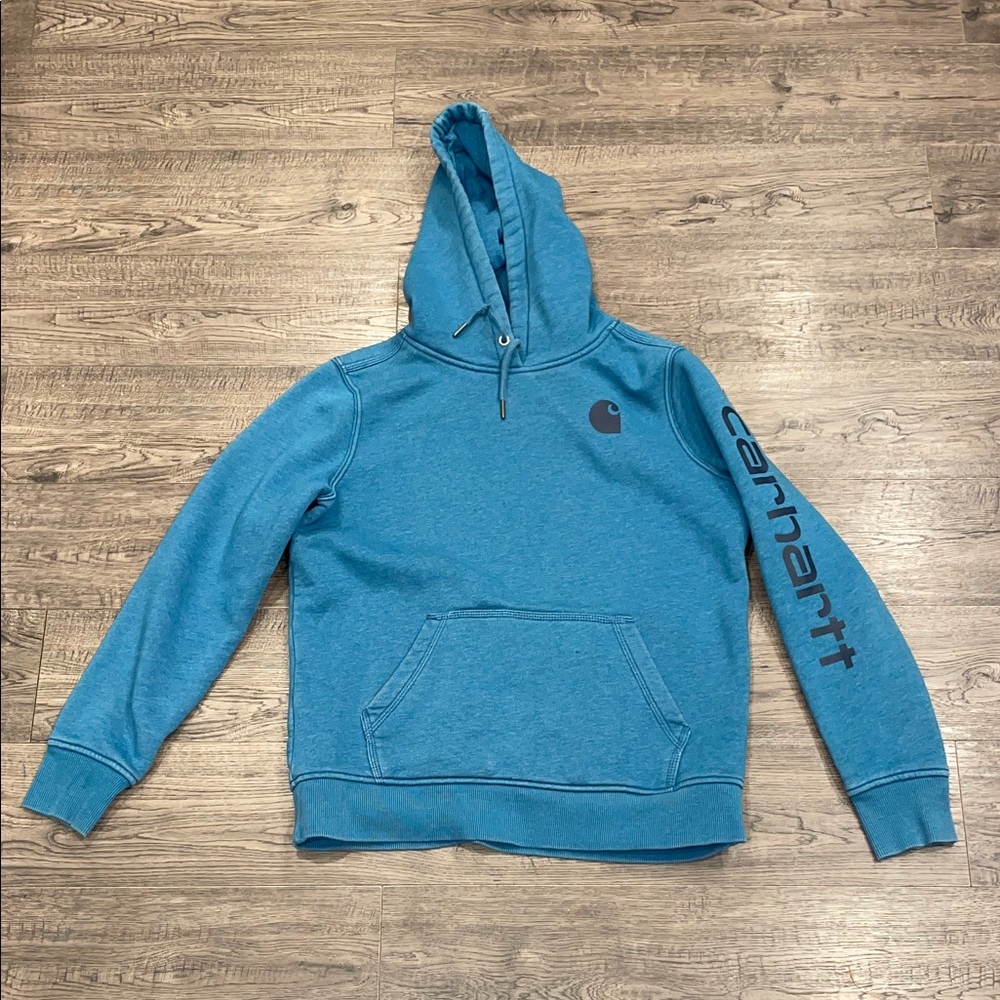 Carhartt Teal Hoodie